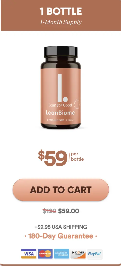 LeanBiome one bottle order